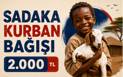 Sadaka kurbanı bağış